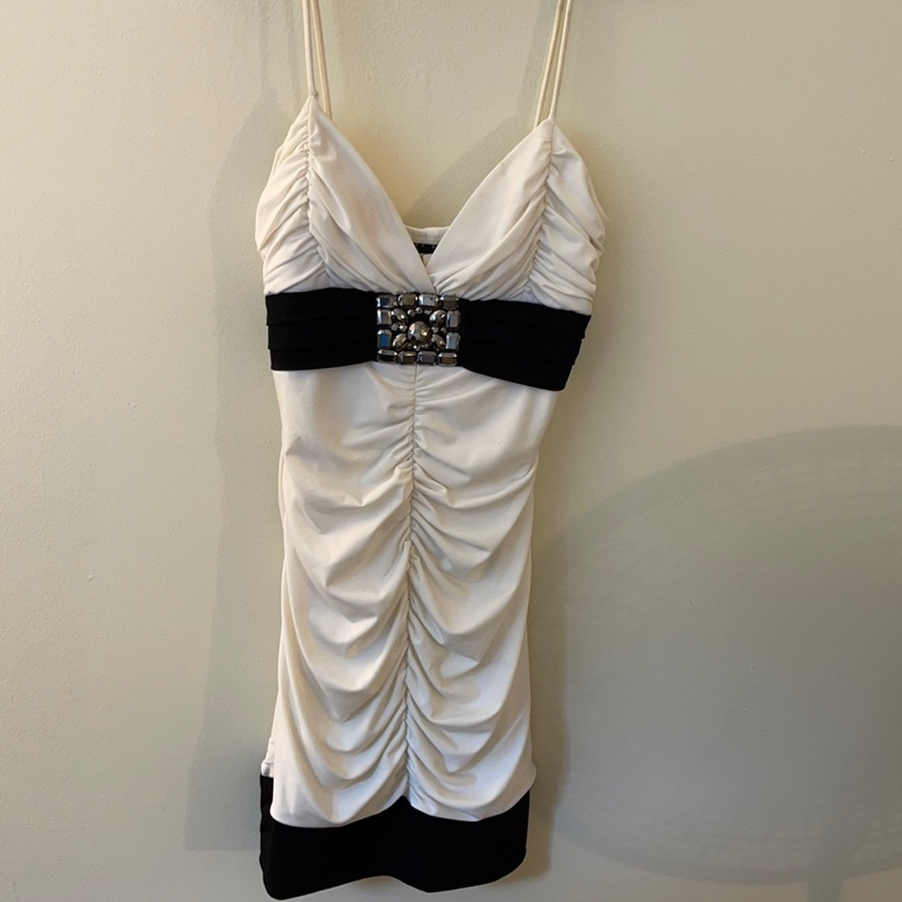 City Studio White Party Dress